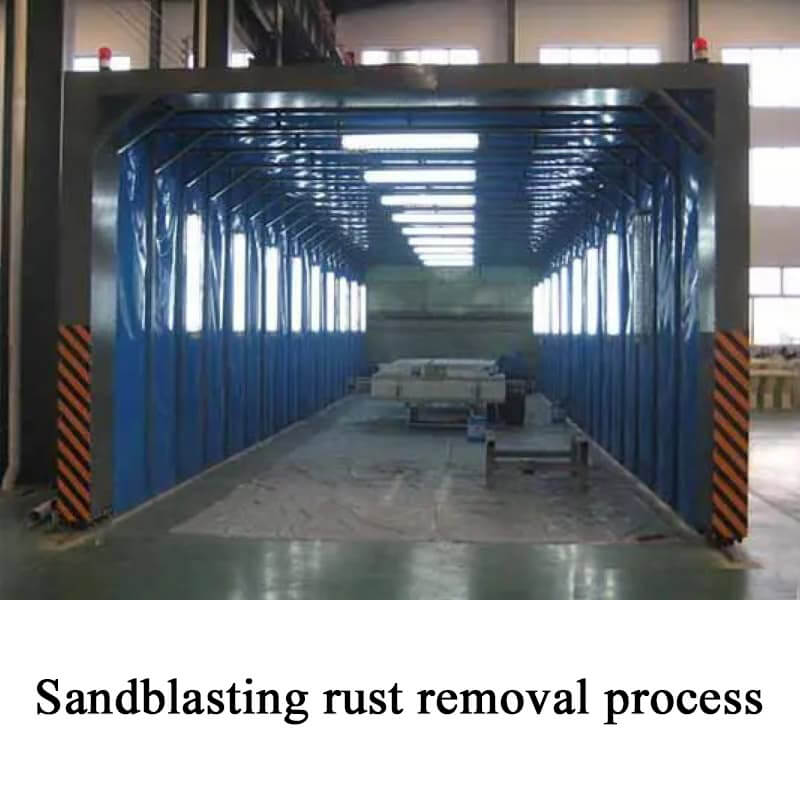 Sandblasting Dust Removing Process